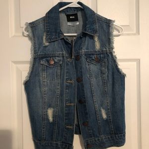 Urban outfitters jean vest